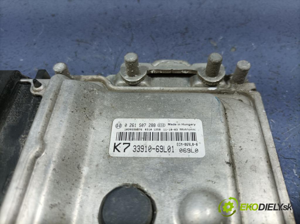 Suzuki Swift 2012 řídící jednotka Motor: 33910-69L01