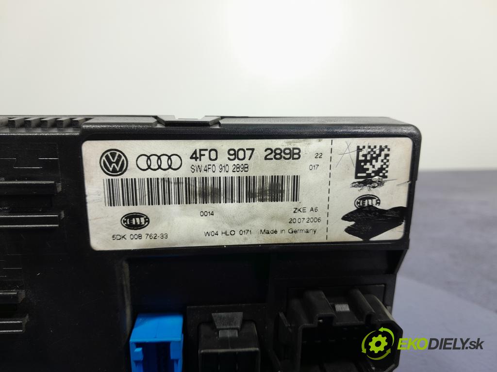 Audi A6 2005 riadiaca jednotka Komfortu 4F0907289B