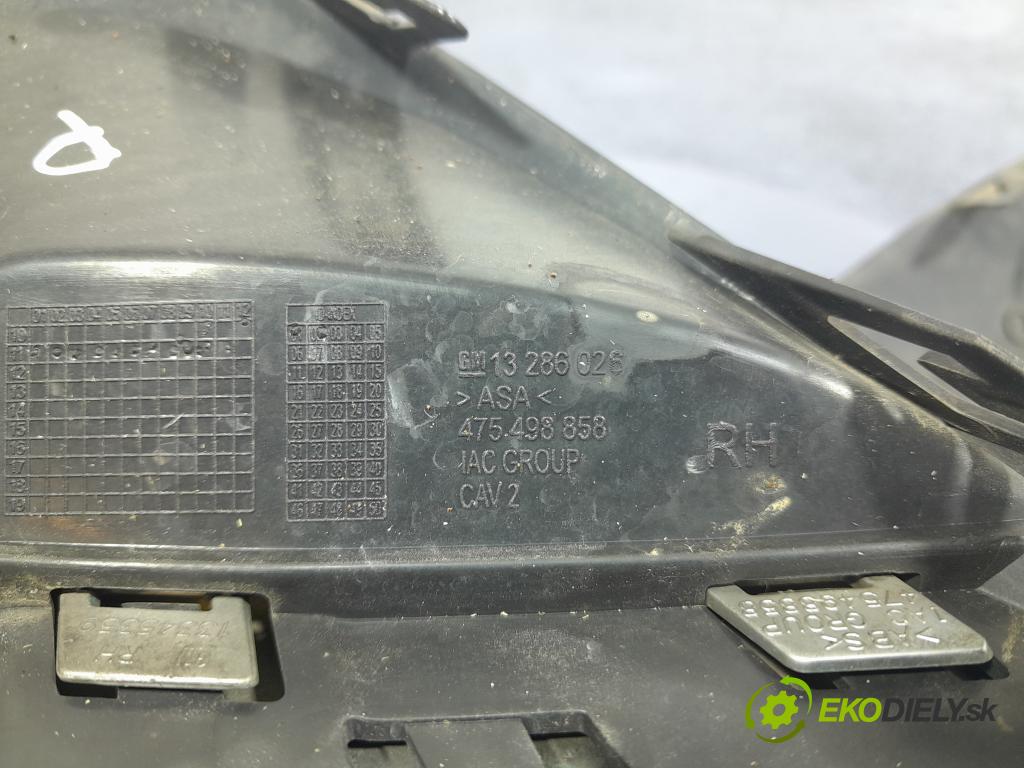 Opel Corsa 2011 nárazník Predné 13286025