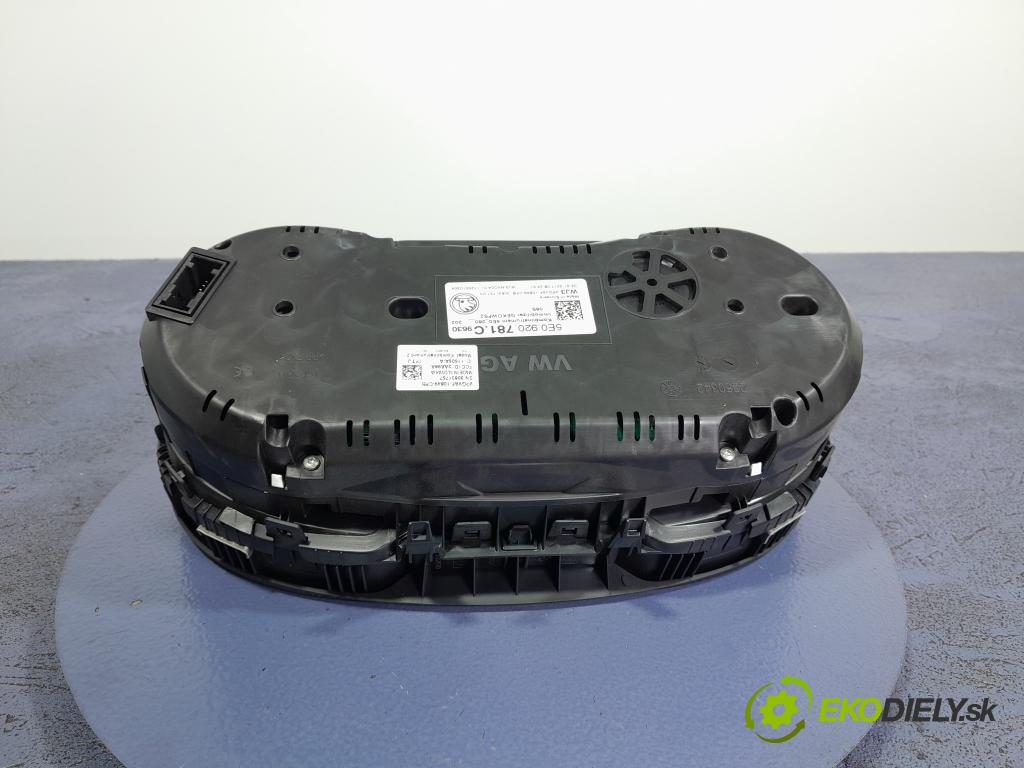 Skoda Octavia 2017 prístrojovka/ budíky 5E0920781C