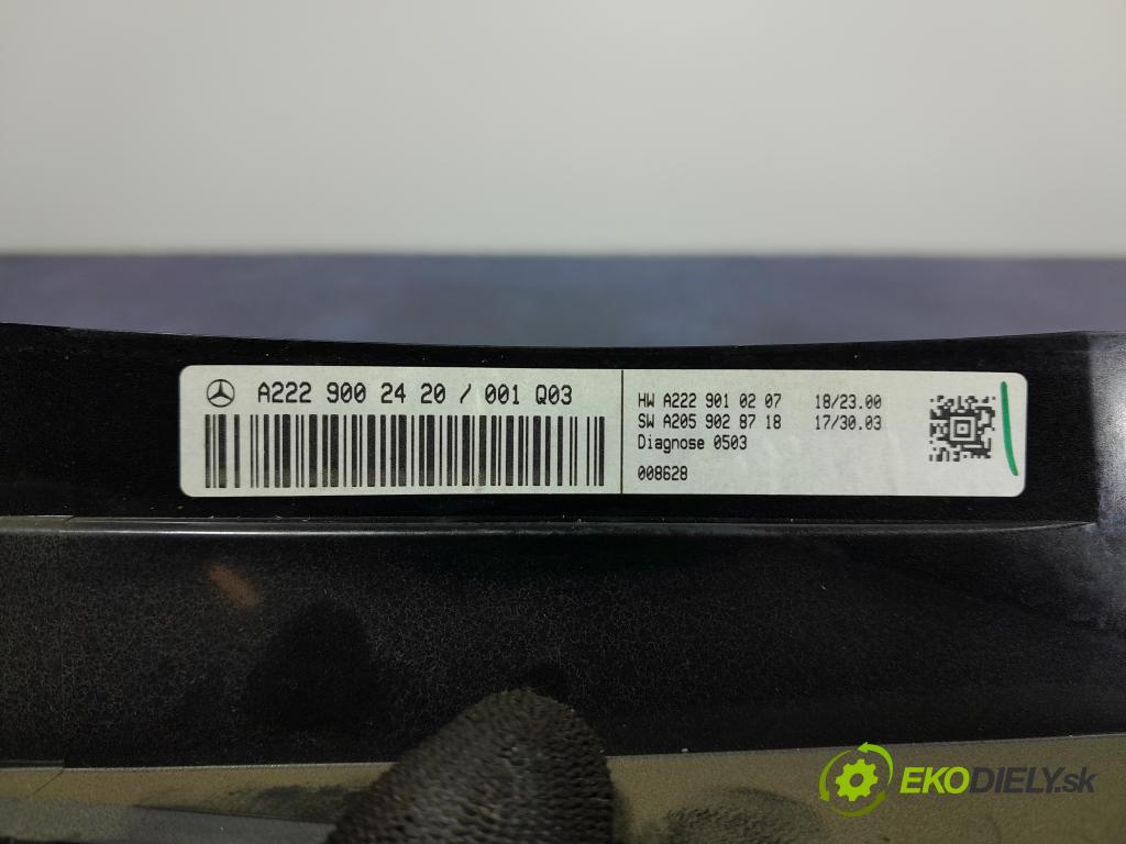 Mercedes S-klasa 2019 displej Radio / GPS A2229002420