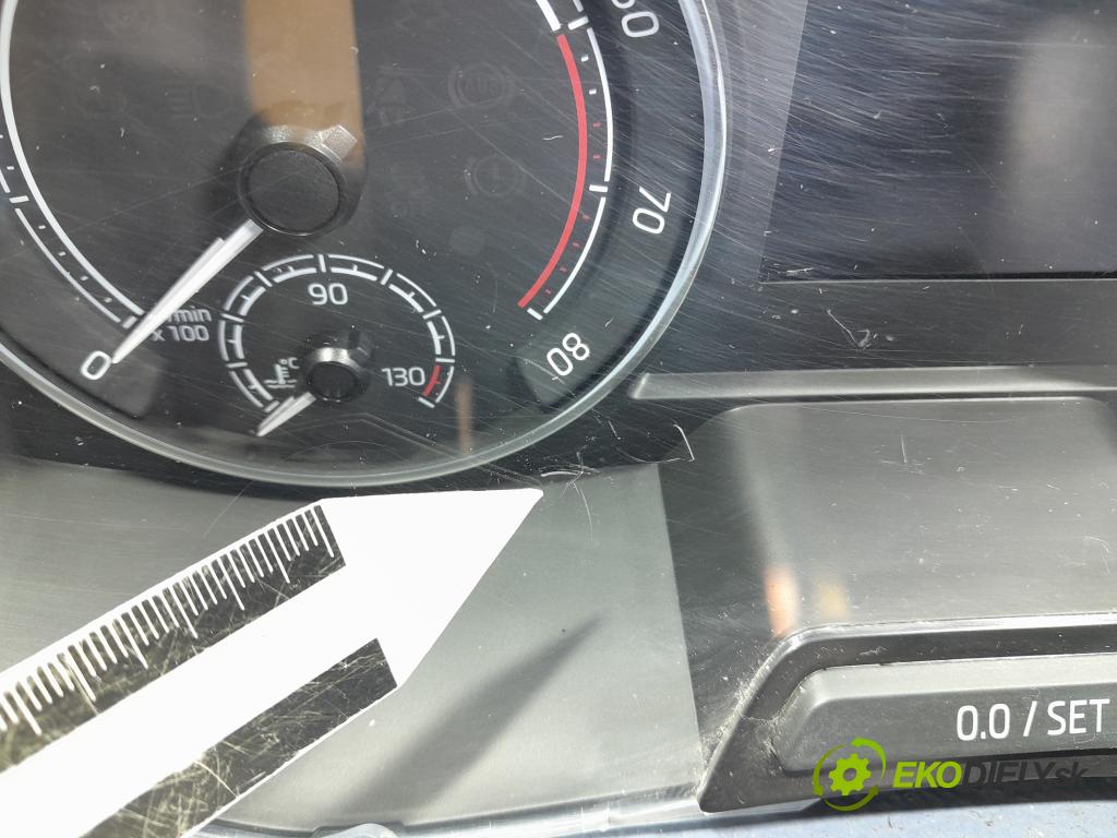 Skoda Fabia 2023 prístrojovka/ budíky 654920740C