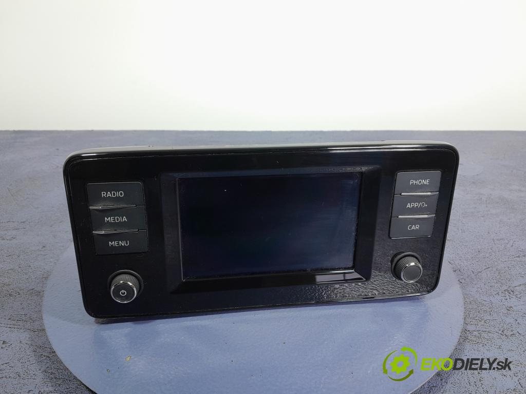 Skoda Fabia 2023 Radio I Navigácia: 654035869J