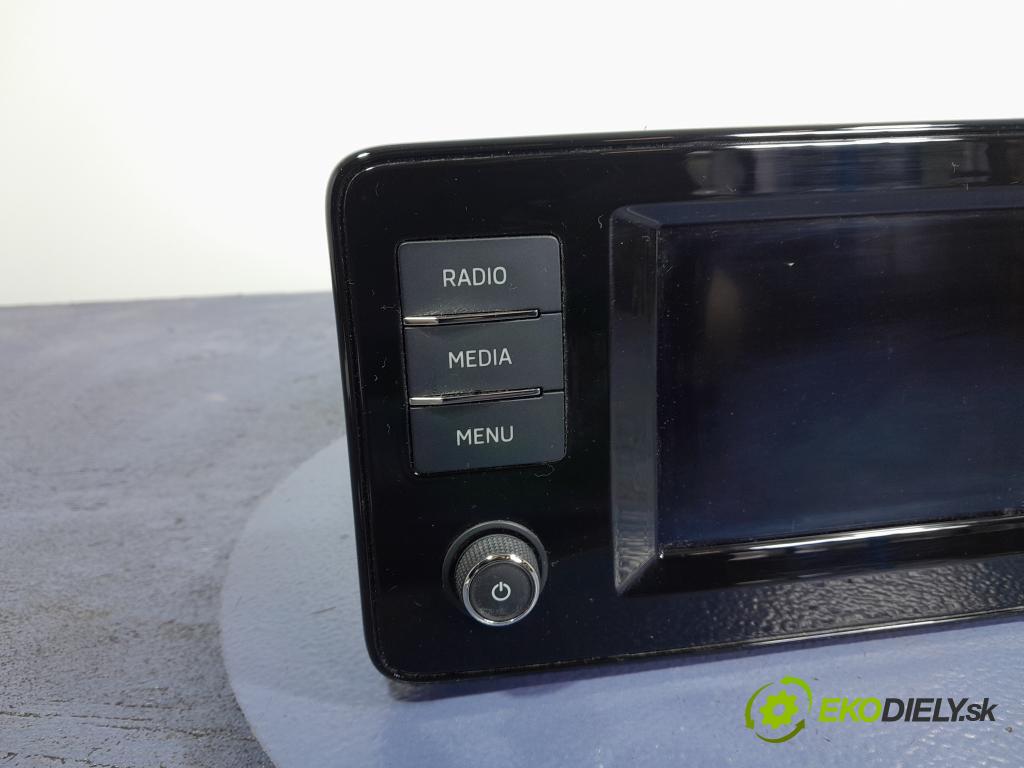 Skoda Fabia 2023 Radio I Navigácia: 654035869J