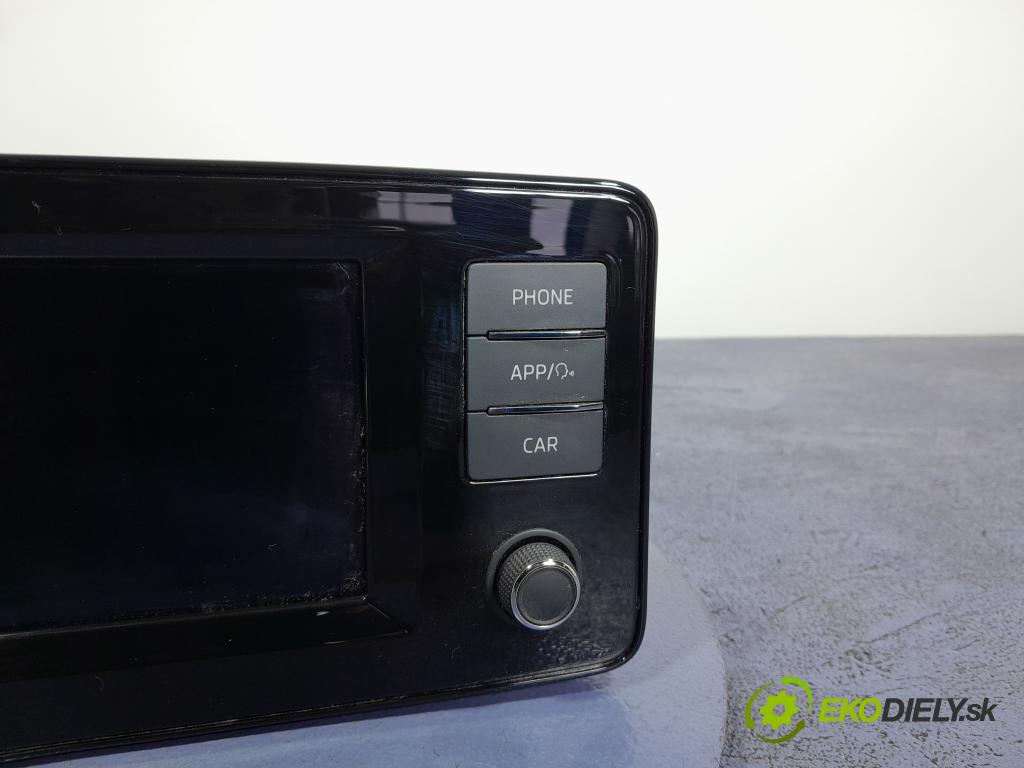 Skoda Fabia 2023 Radio I Navigácia: 654035869J