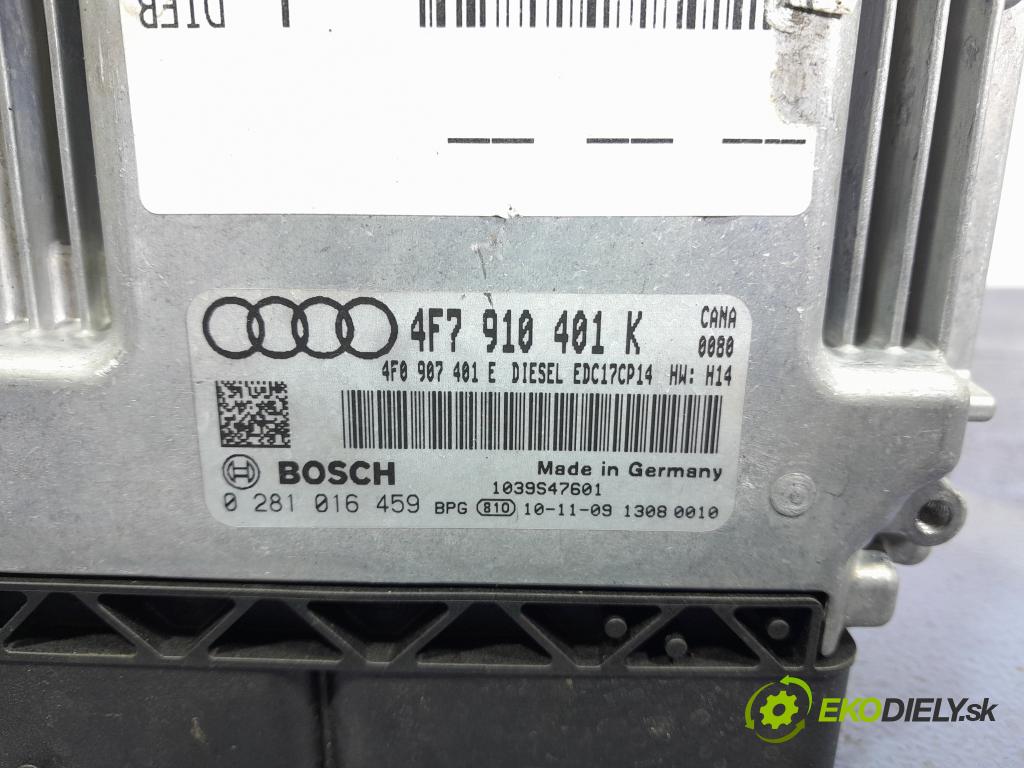 Audi A6 2011 řídící jednotka Motor: 4F7910401K