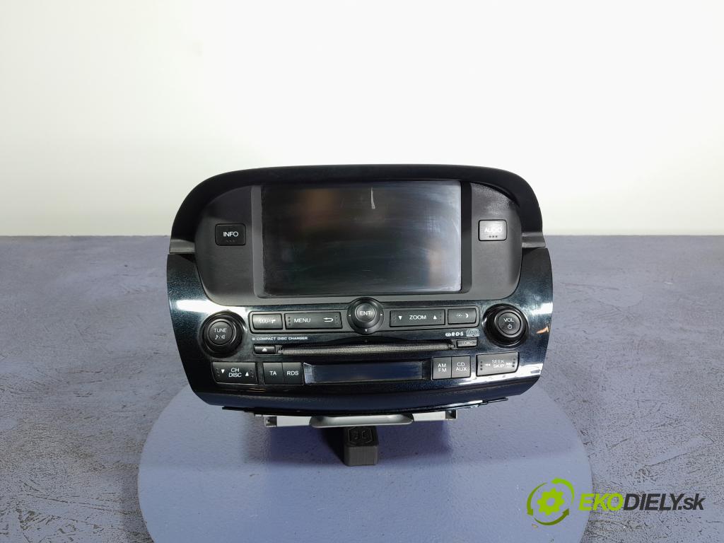Honda Fr-v 2006 Radio I Navigácia: 39810-SJD-E01