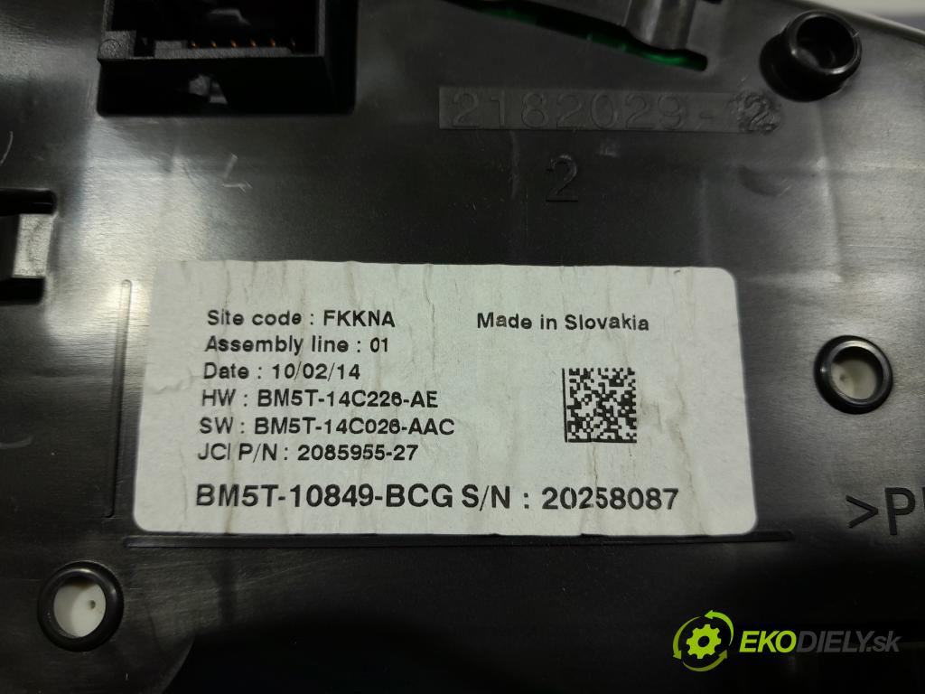 Ford Focus 2014 prístrojovka/ budíky BM5T-10849-BCG