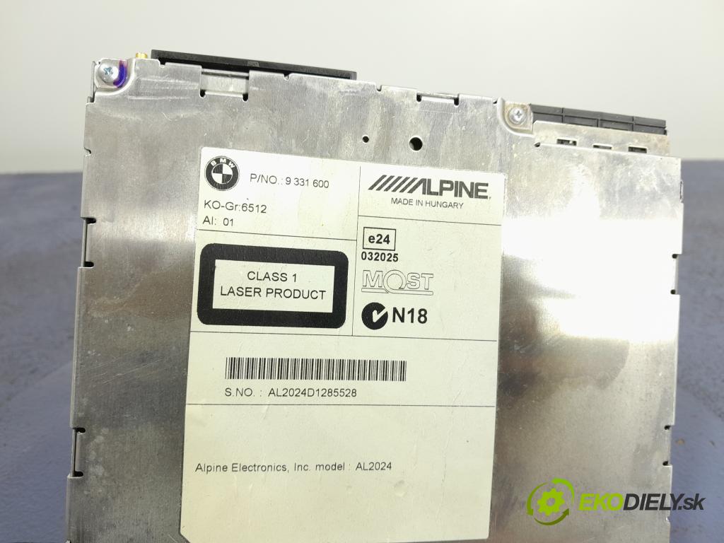 Bmw Seria 3 2014 Radio I Navigácia: 9331600