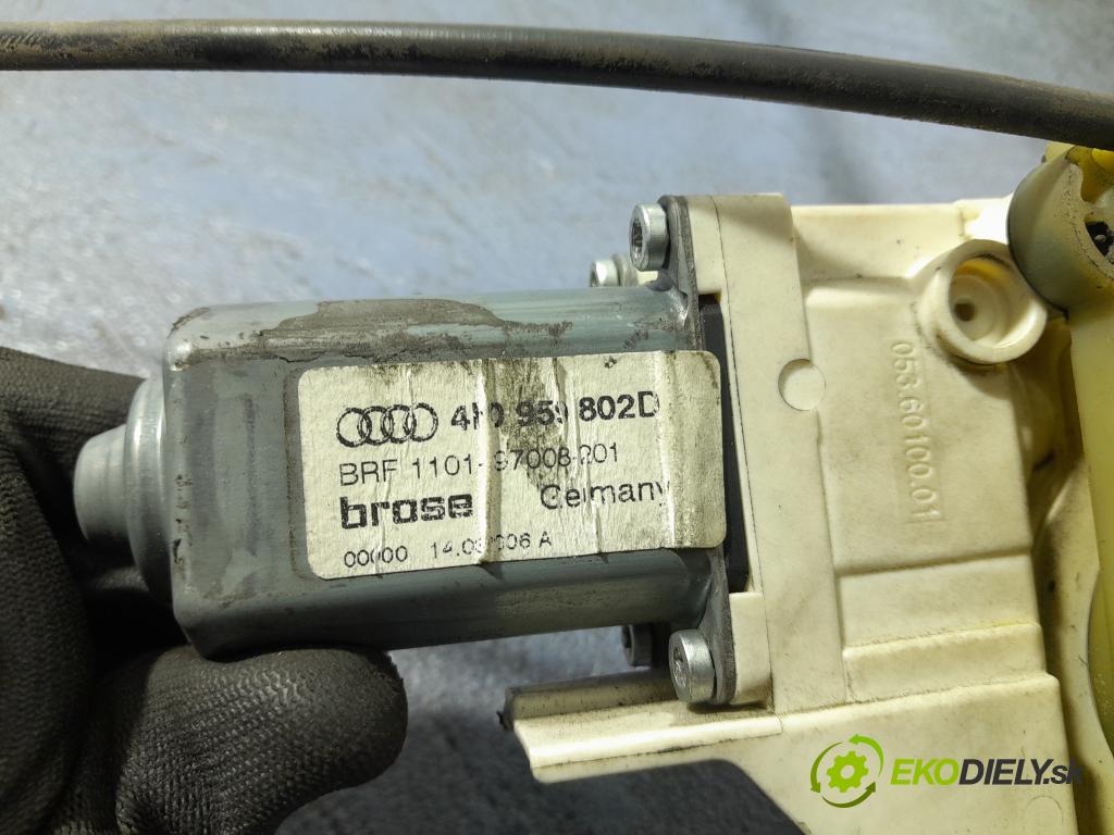 Audi A6 2006 mechanismus stahování Sklenka: před v pravo: 4F0837630