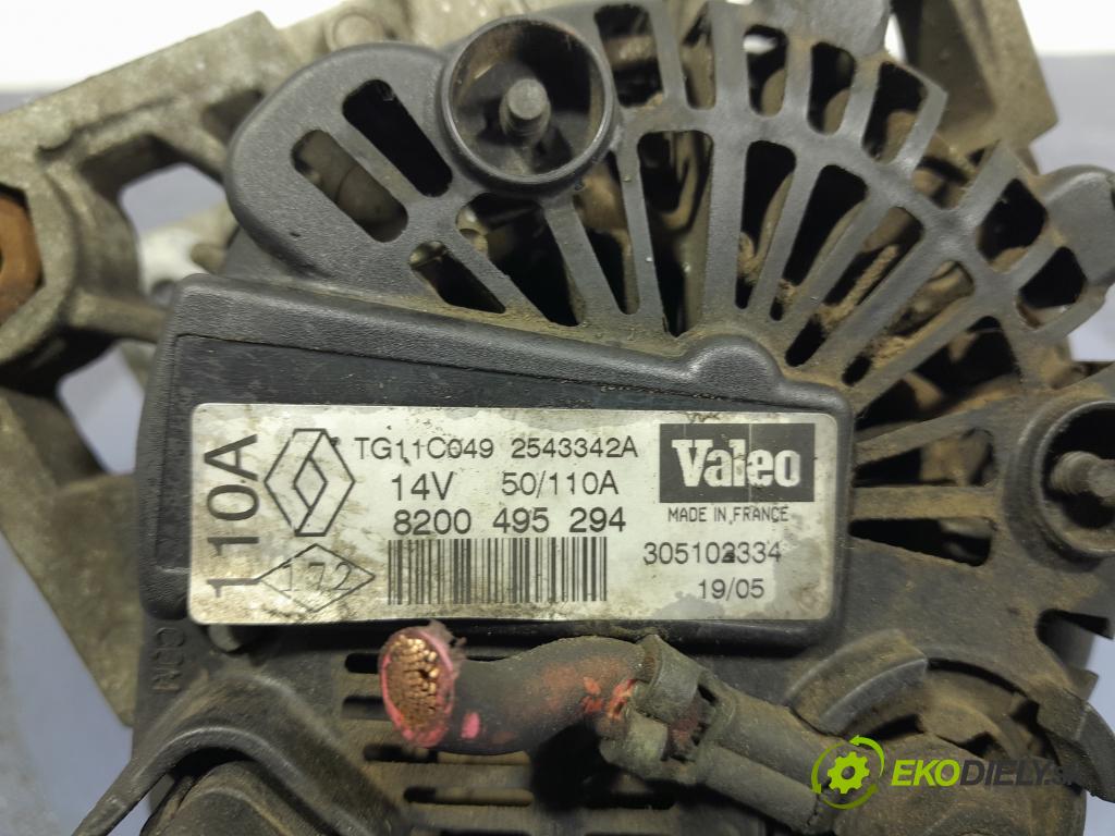 Renault Megane 2005 Alternator 8200495294