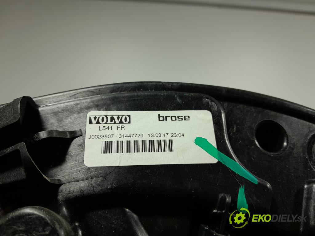 Volvo S90 2017 mechanismus stahování Sklenka: před v pravo: 31447729