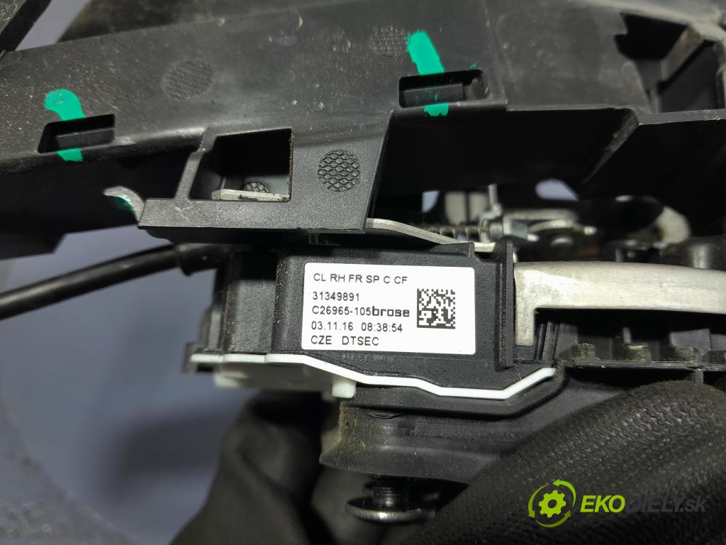 Volvo S90 2017 zámek dveře před v pravo: 31349891