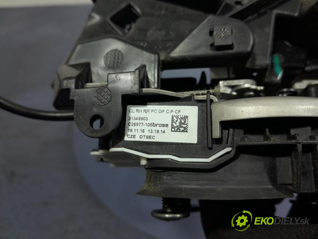 Volvo S90 2017 zámek dveře Zad: v pravo: 31349903