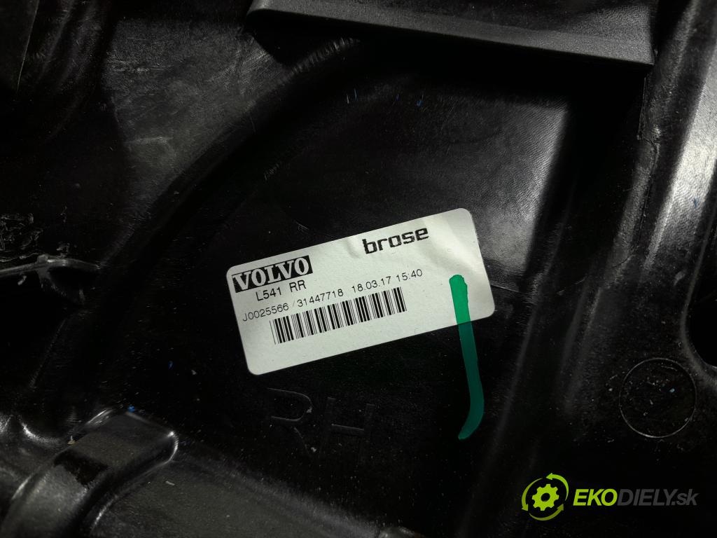 Volvo S90 2017 mechanismus stahování Sklenka: Zad: v pravo: 31447718