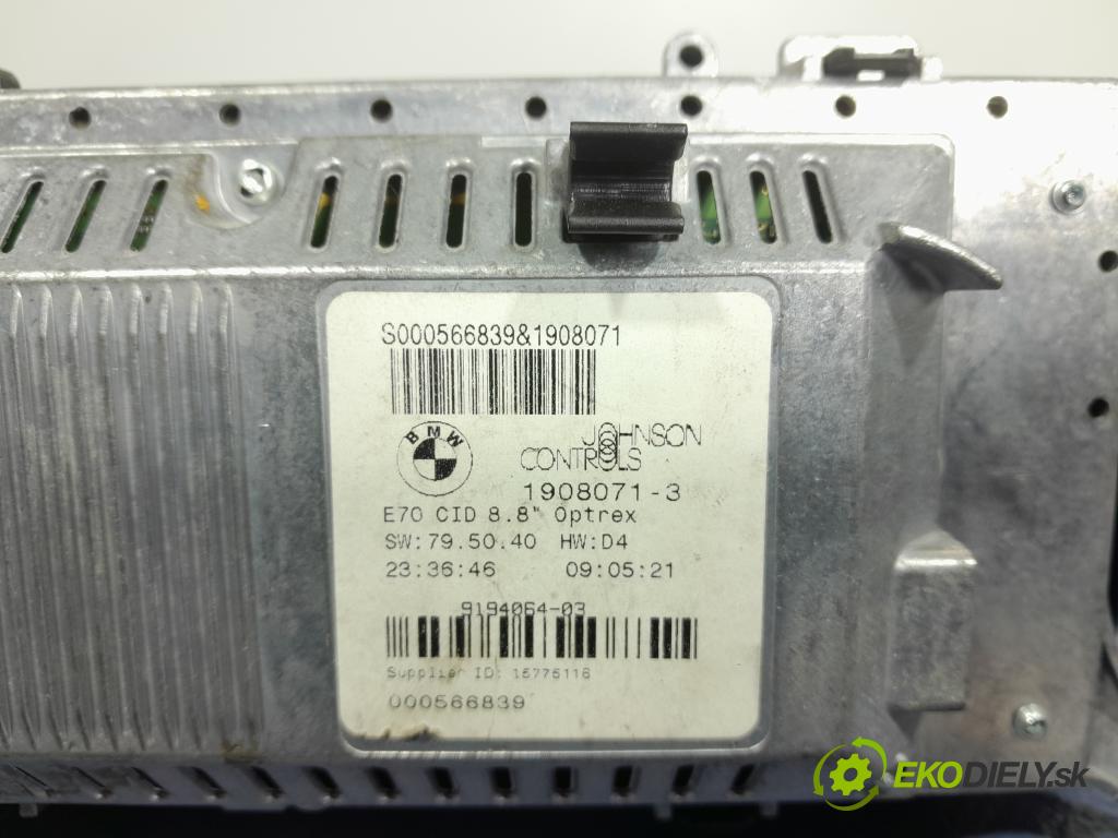 Bmw X6 2009 displej Radio / GPS 9194064