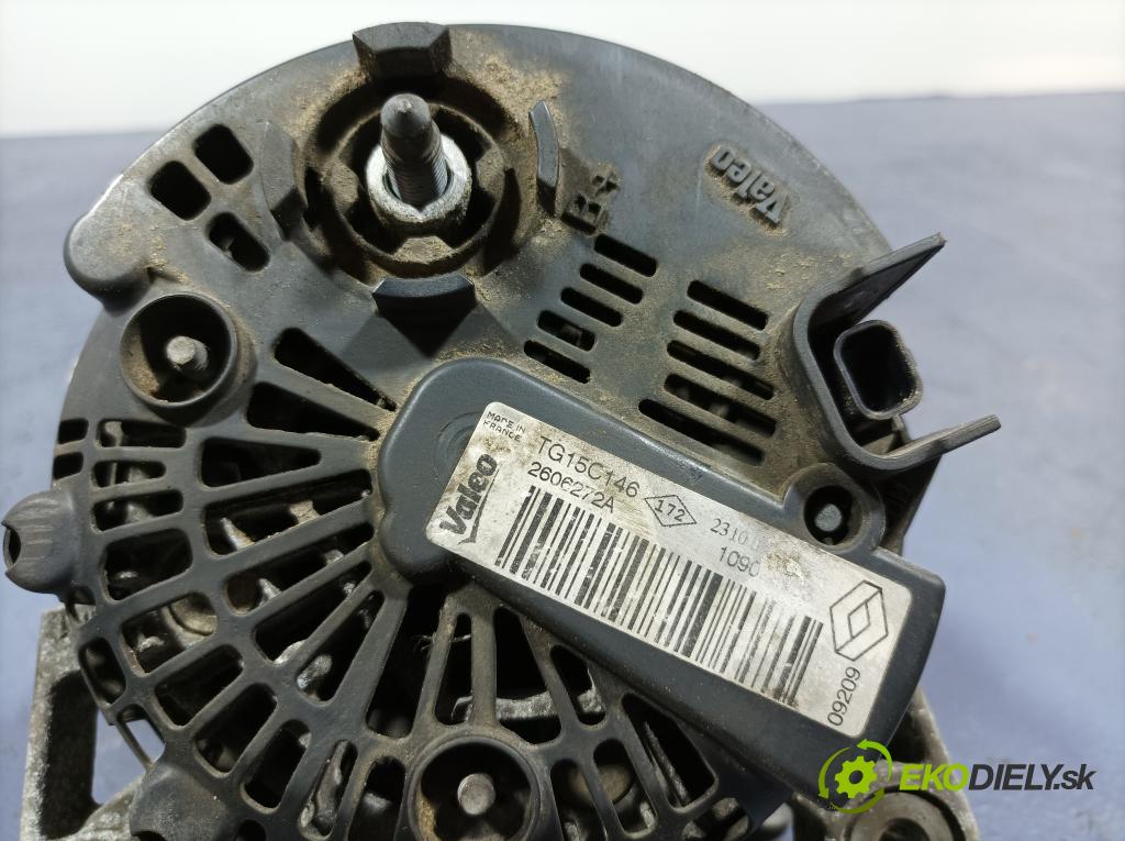 Renault Megane 2009 Alternator 2606272A