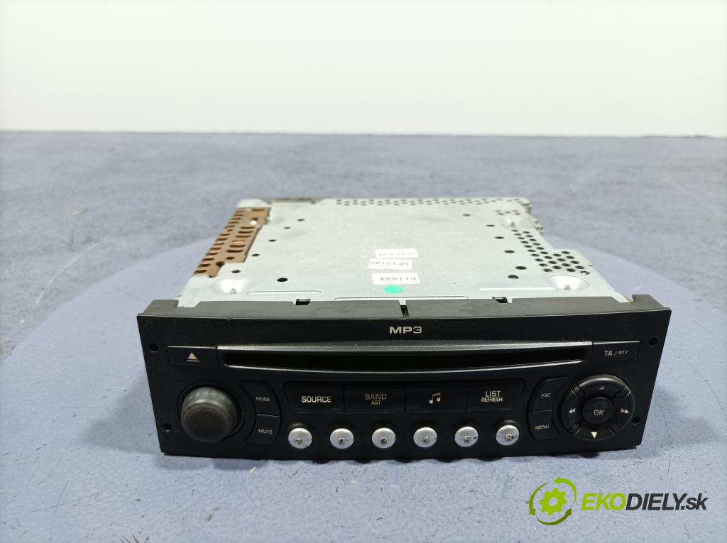 Citroen C4 picasso 2007 Radio I Navigácia: 96591777XT