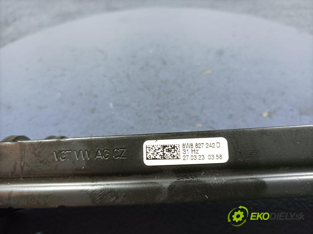 Audi A7 2023 zámek Klapky: kufr 8W8827242D