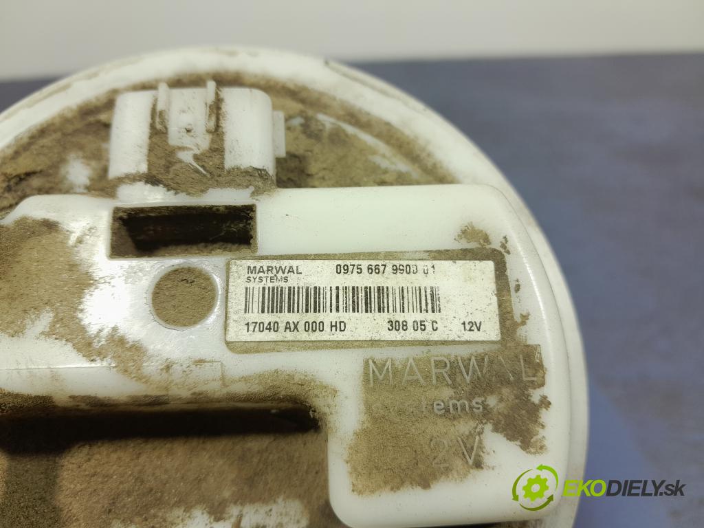 Nissan Micra 2005 čerpadlo Pohonné hmoty / Systém Měření 17040 AX 000 HD