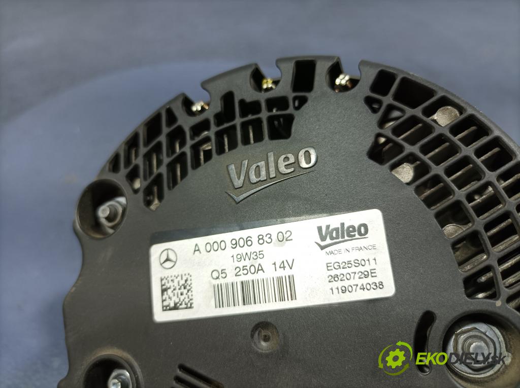 Mercedes E-klasa 2019 Alternator A0009068302