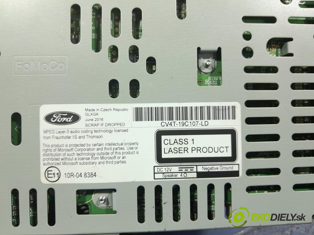 Ford Kuga 2016 Radio I Navigácia: CV4T-19C107-LD