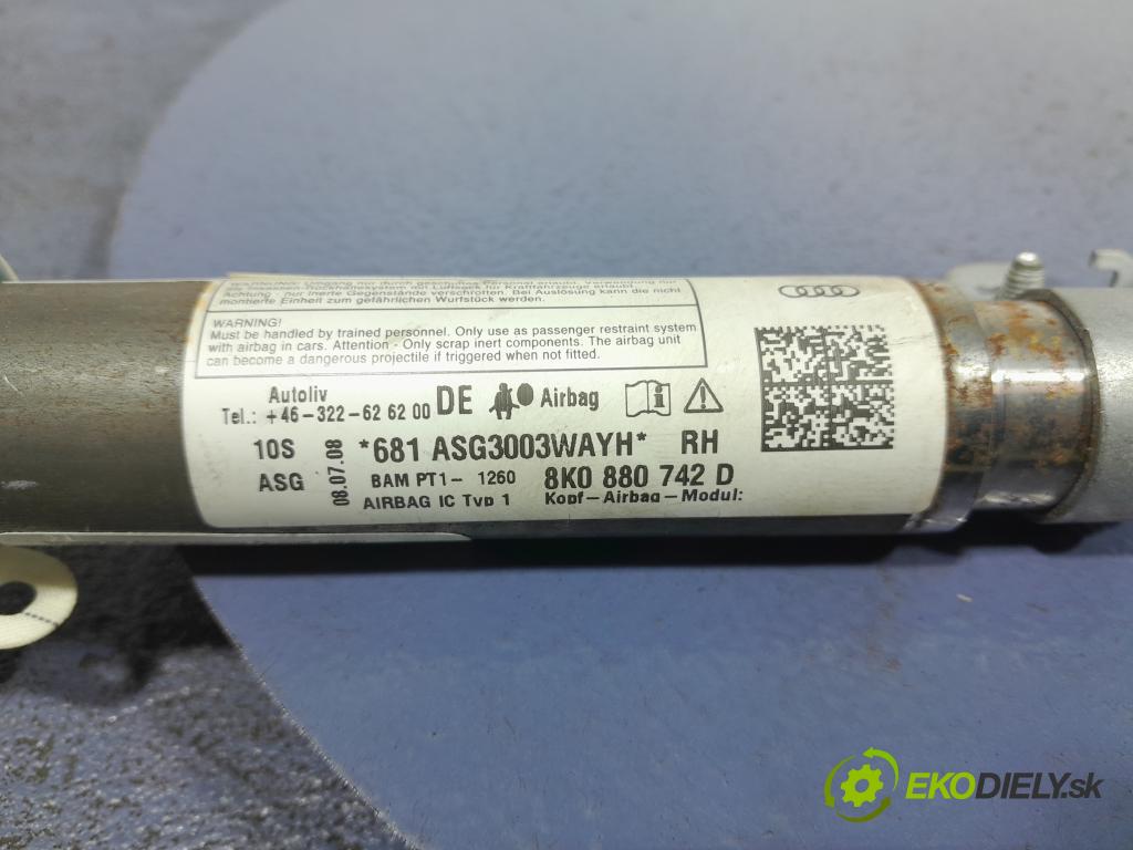 Audi A4 2008 Airbag: clona x 8K0880742D