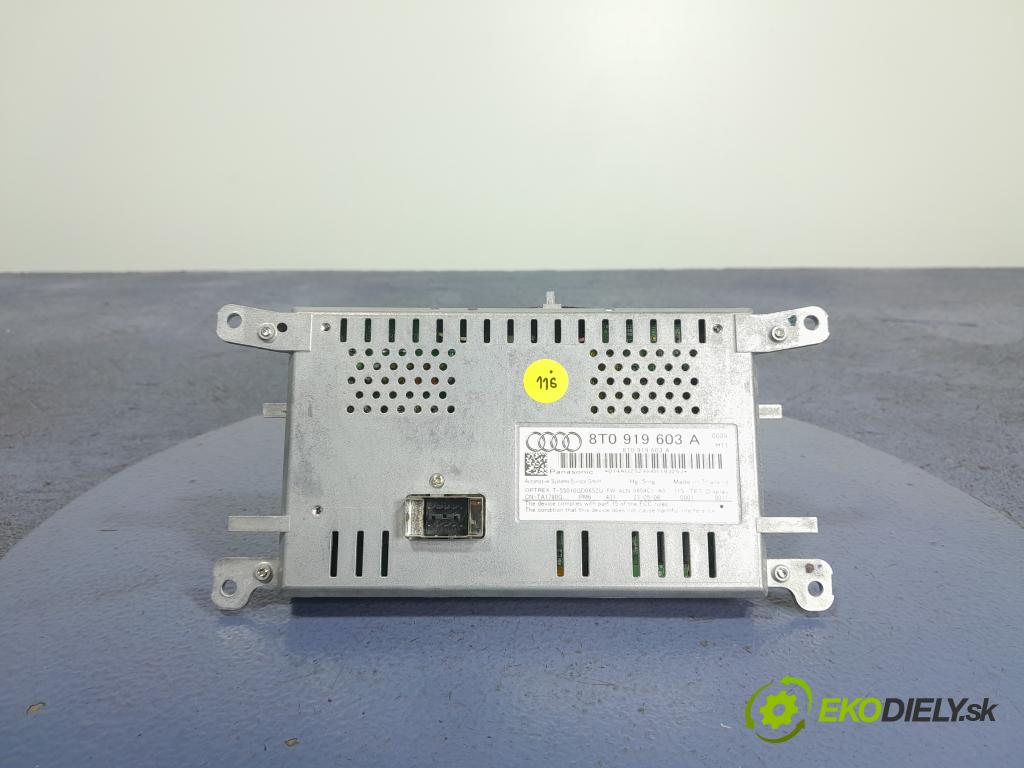 Audi A4 2008 displej Radio / GPS 8T0919603A