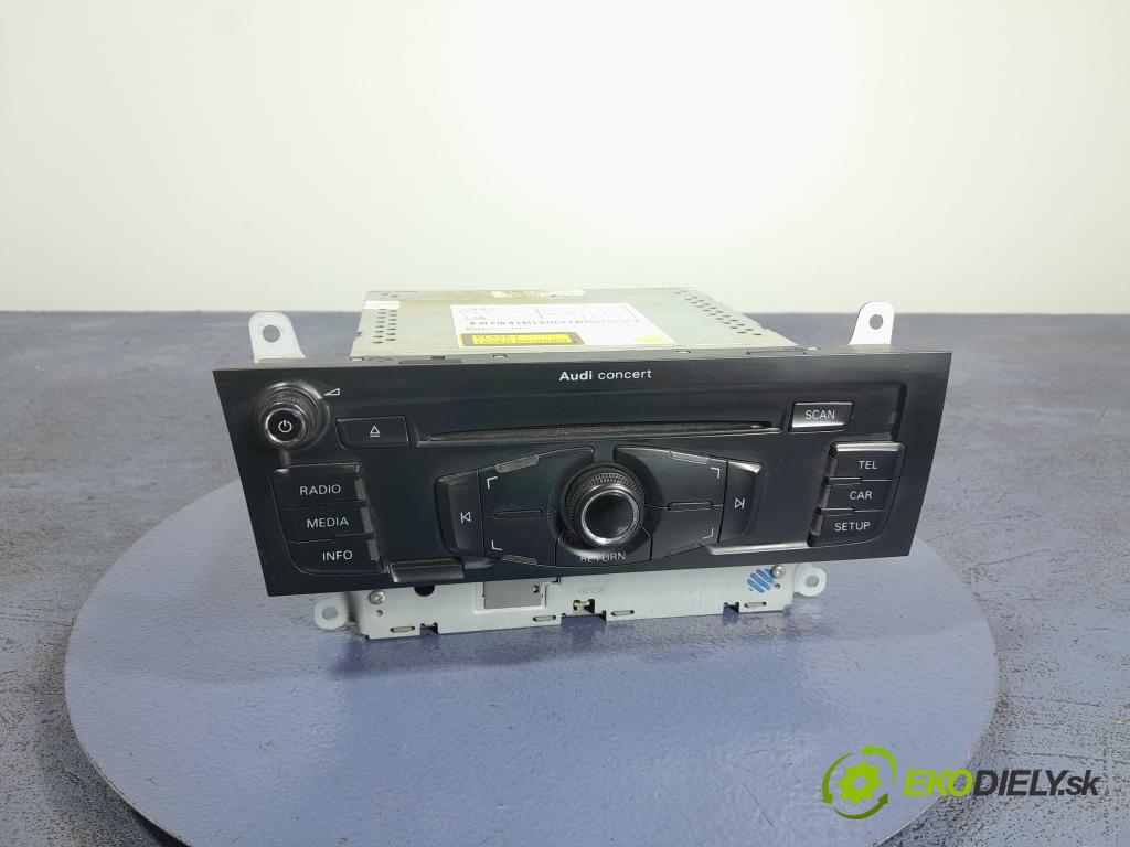 Audi A4 2008 Radio I Navigácia: 8T1035186C