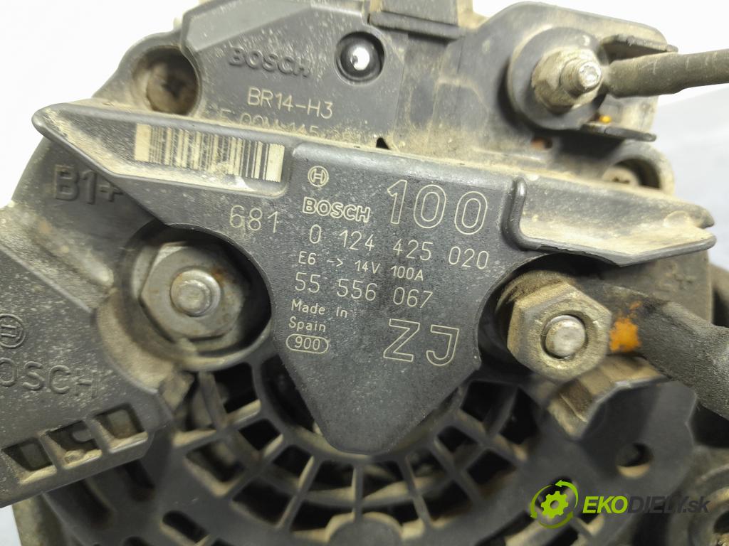 Opel Meriva 2006 Alternator 55556067