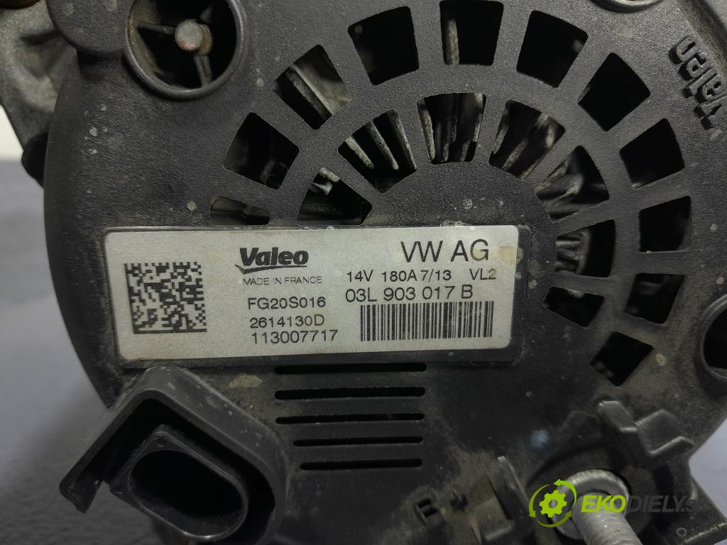 Audi A6 2013 Alternator 03L903017B