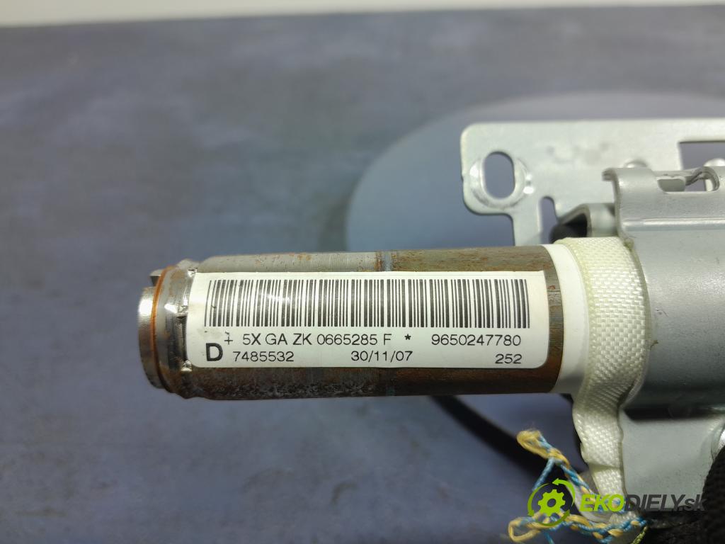 Peugeot 207 2007 Airbag: clona x 9650247780