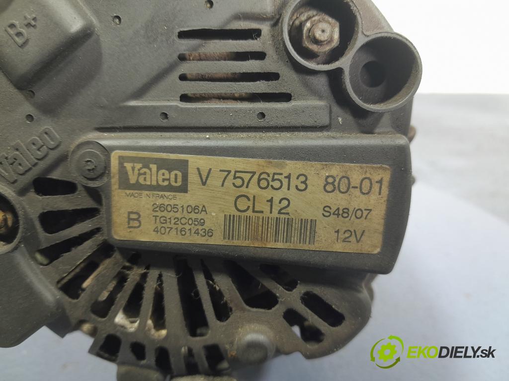 Peugeot 207 2007 Alternator 757651380