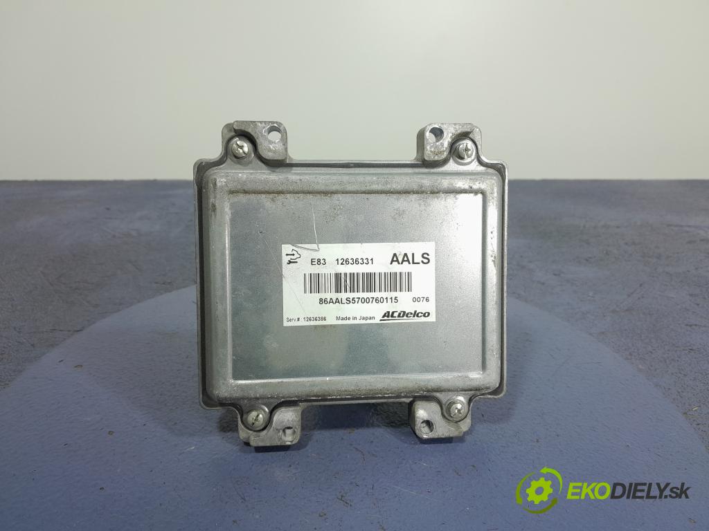 Opel Insignia 2010 řídící jednotka Motor: 12636331