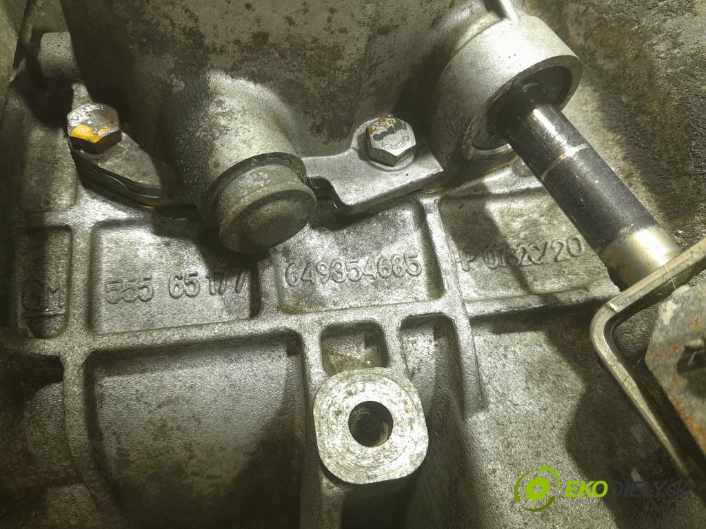 Opel Astra 2009 prevodovka Manualna F13 55565177