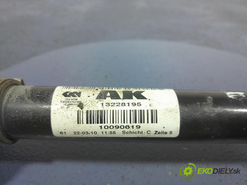 Opel Insignia 2010 poloos ľavá Predné 13228195