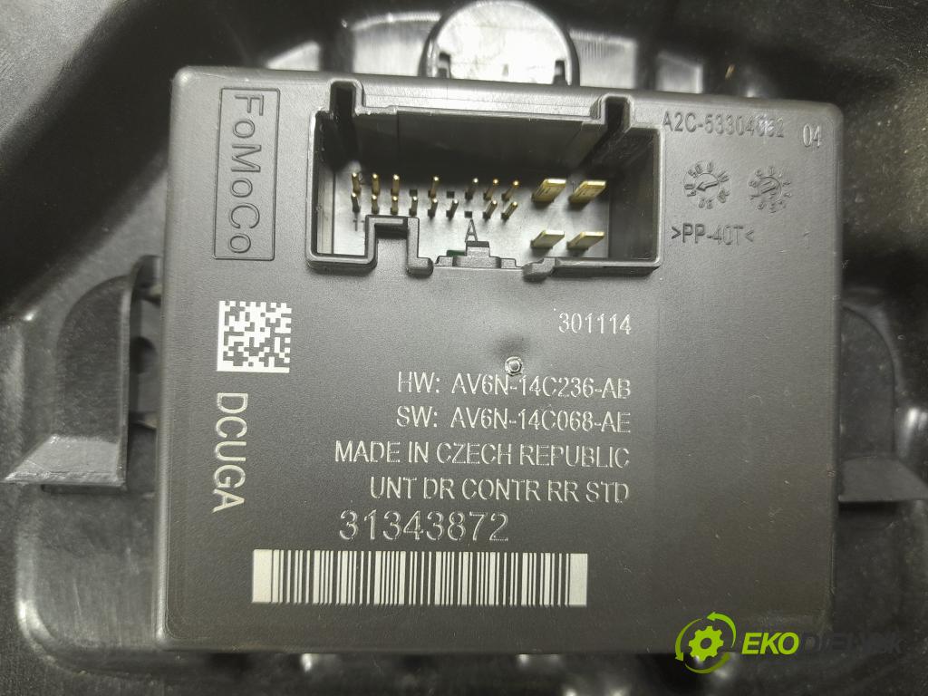Volvo V40 2014 mechanismus stahování Sklenka: Zad: Levý: 31276217