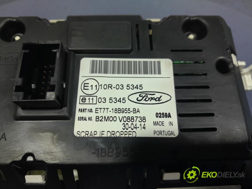 Ford Fiesta 2014 displej Radio / GPS ET7T-18B955-BA