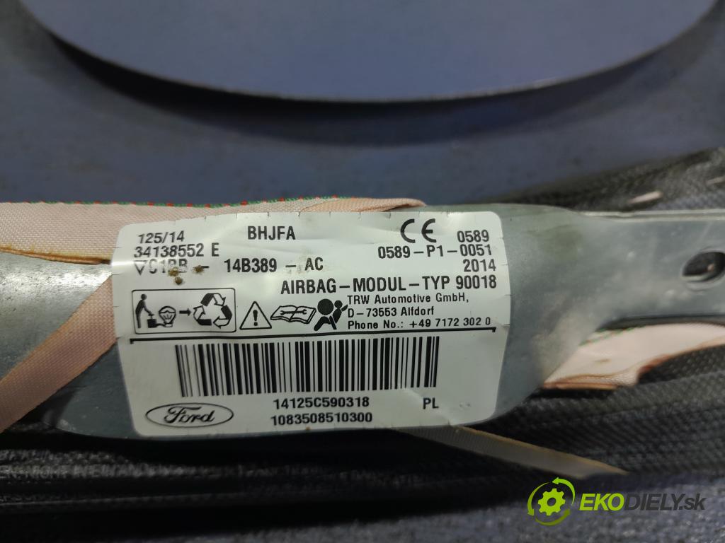 Ford Fiesta 2014 Airbag: clona x C1BB-14B389-AC