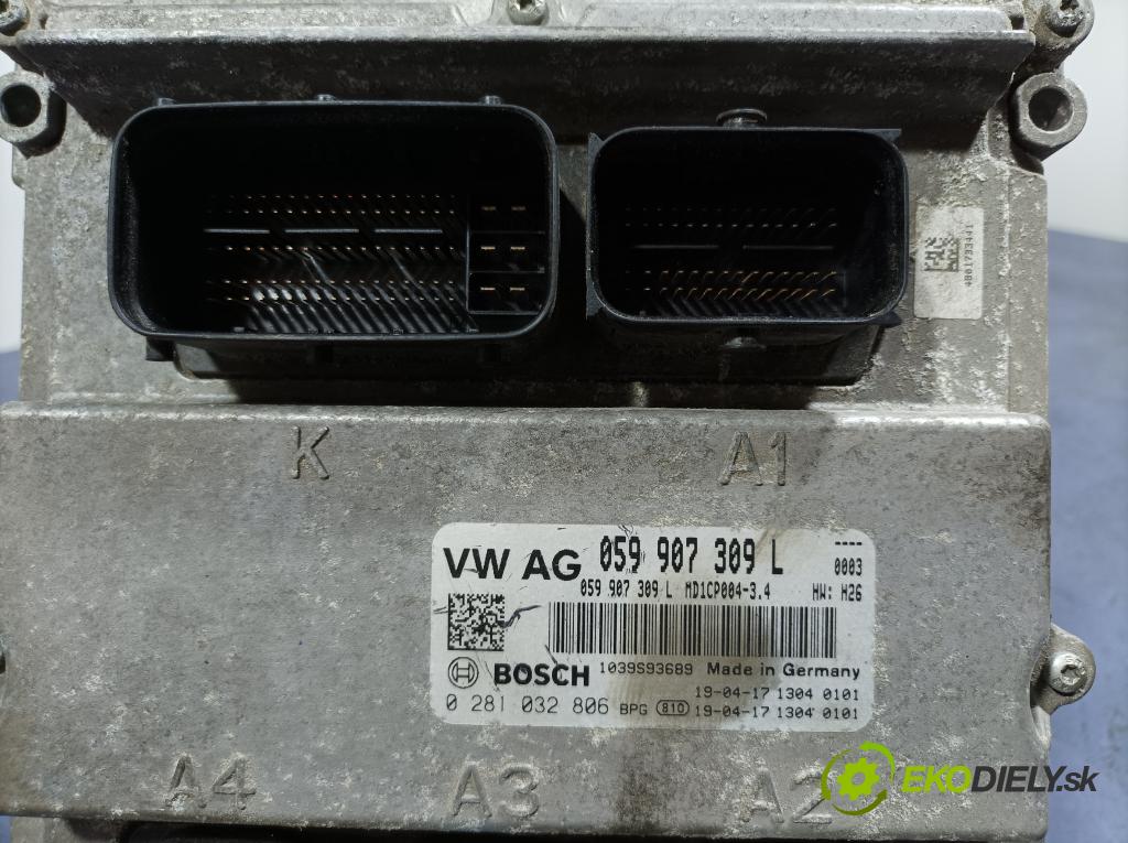 Audi A8 2019 řídící jednotka Motor: 059907309L