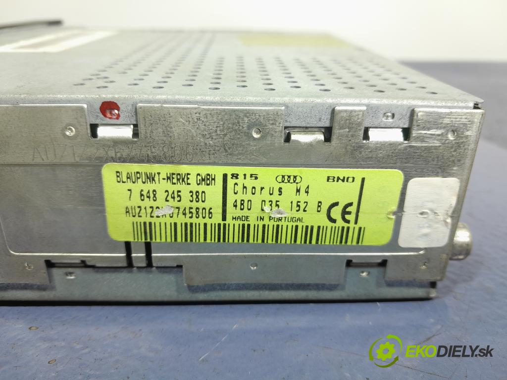 Audi A6 2001 Radio I Navigácia: 4B0035152B