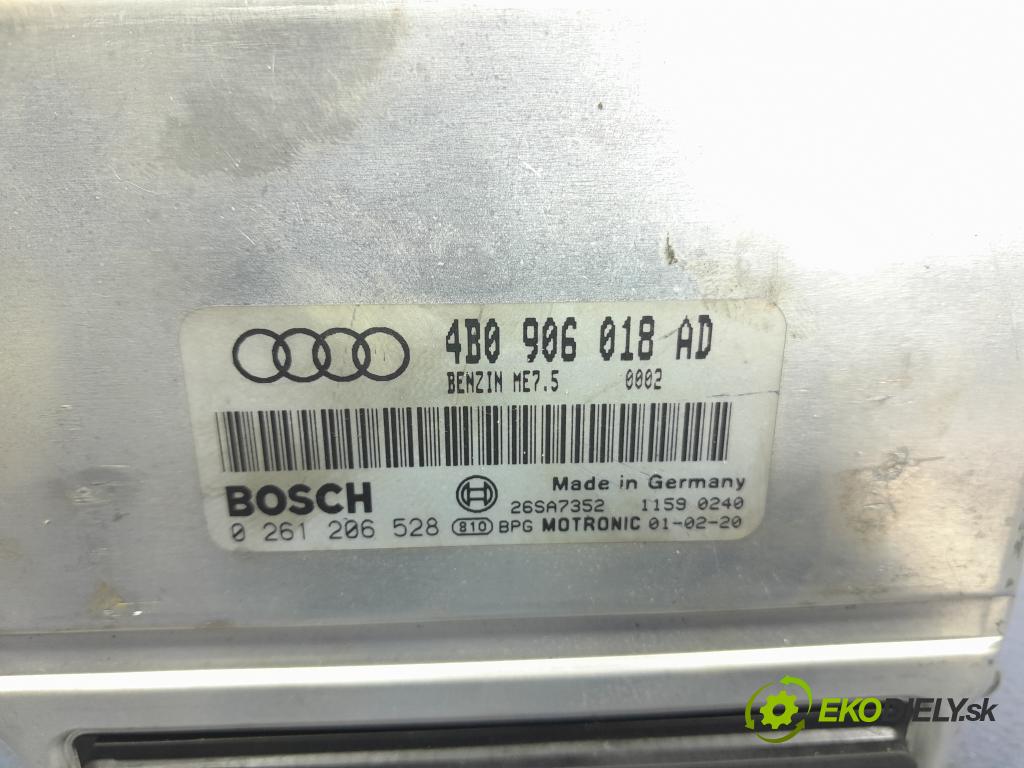 Audi A6 2001 řídící jednotka Motor: 4B0906018AD