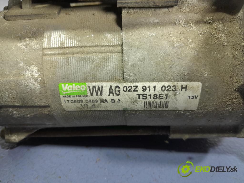 Skoda Octavia 2009 štartér 02Z911023H