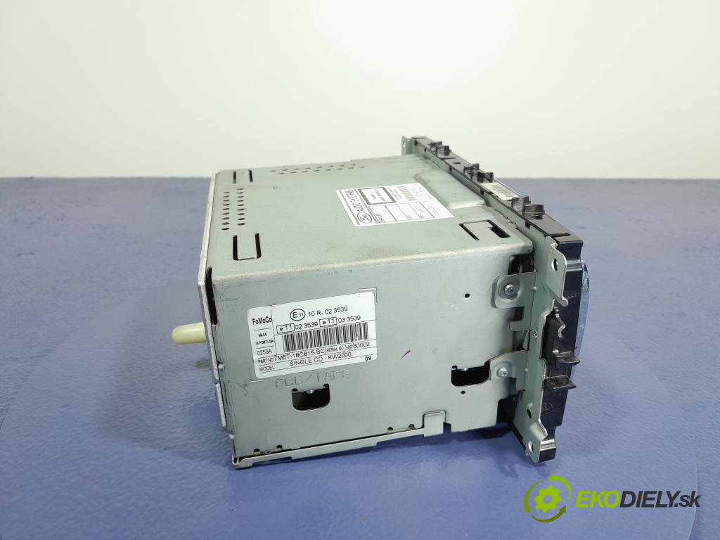 Ford Focus 2010 Radio I Navigácia: 7M5T-18C815-BC