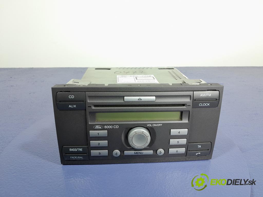 Ford C-max 2007 Radio I Navigácia: 6S61-18C815-AH