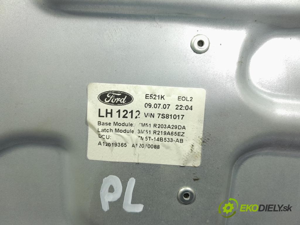 Ford C-max 2007 mechanismus stahování Sklenka: před Levý: 7M51-R045H17-A