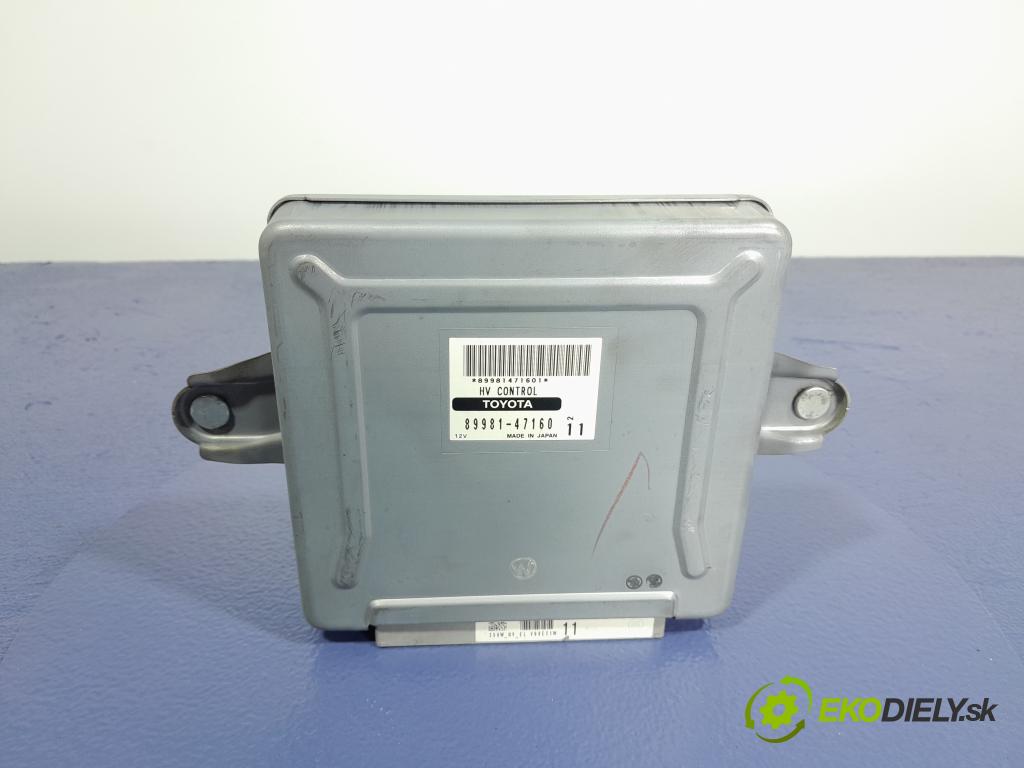 Toyota Prius 2008 řídící jednotka Motor: 89981-47160