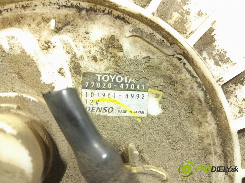Toyota Prius 2008 čerpadlo Pohonné hmoty / Systém Měření 77020-47041
