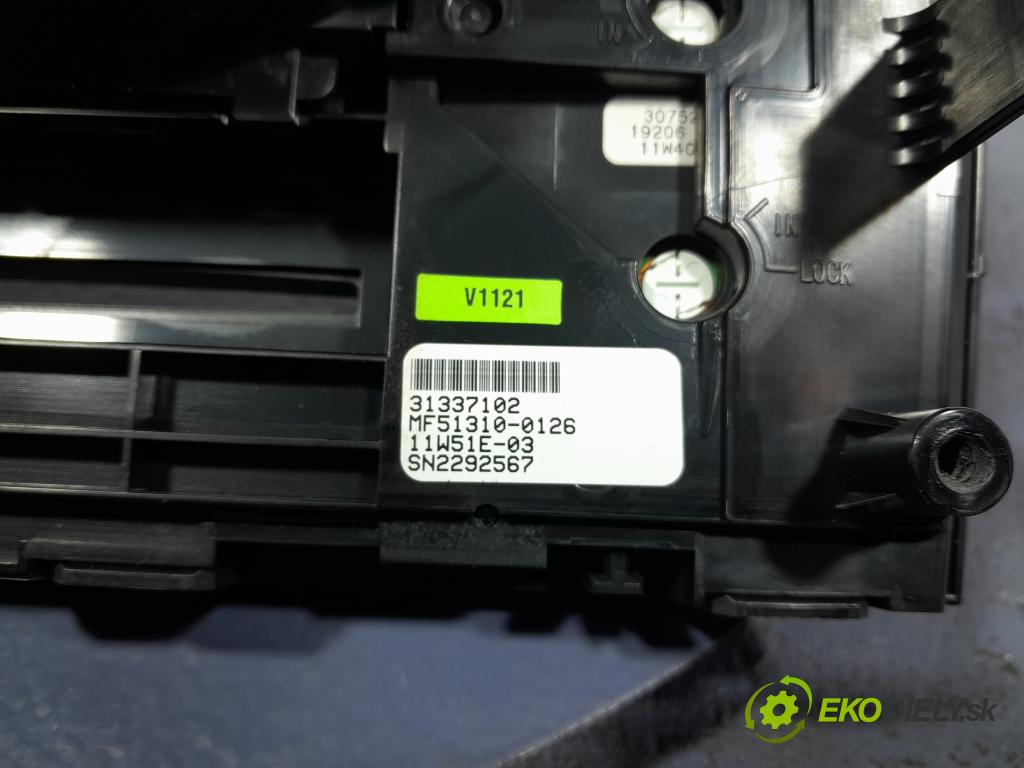 Volvo Xc90 2012 prepínač Rádio: Navigacia: 31337102