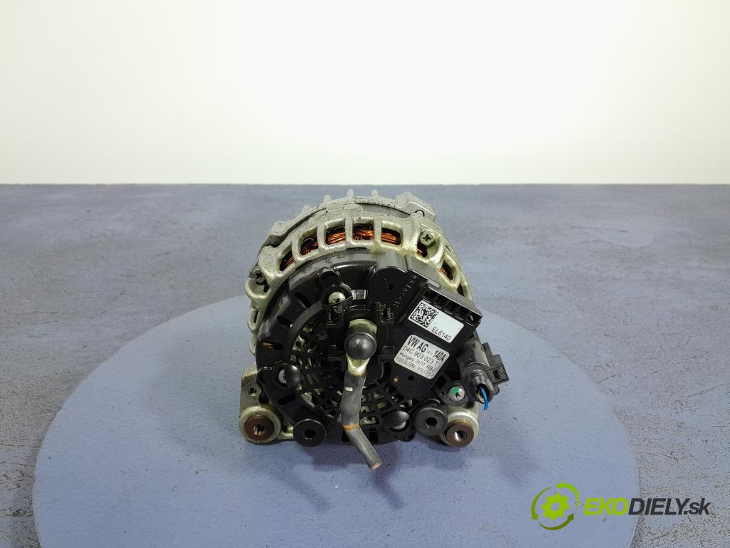 Vw Golf 2017 Alternator 04C903023T